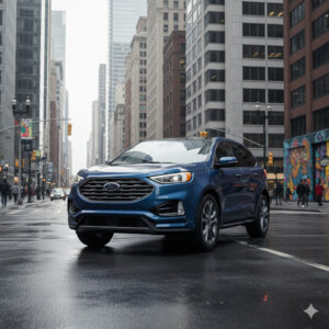 4. Ford Edge: The Stylish Crossover Alternative