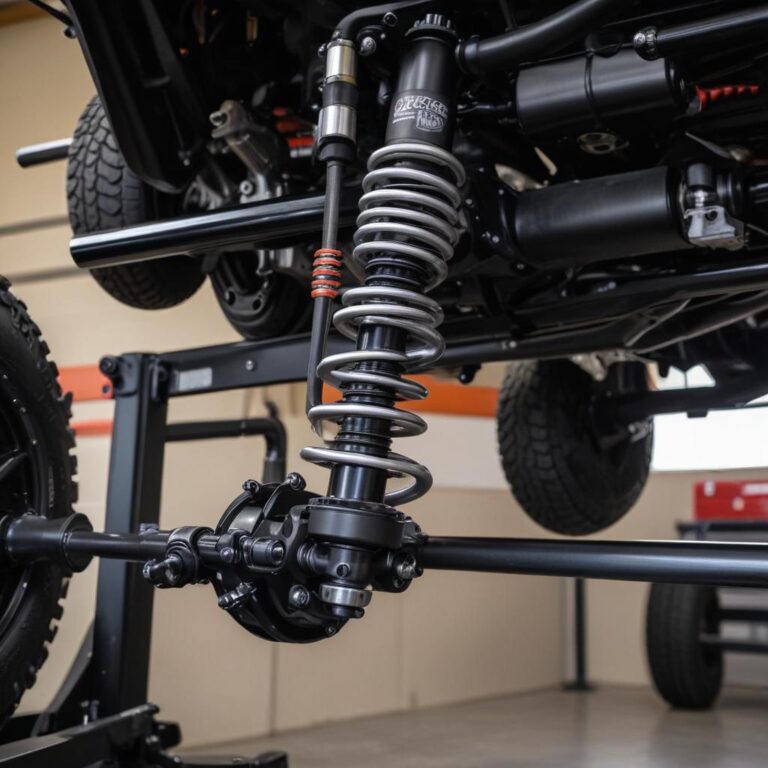 The intricate engineering of the 2025 Bronco Sport HOSS 1.0 suspension system