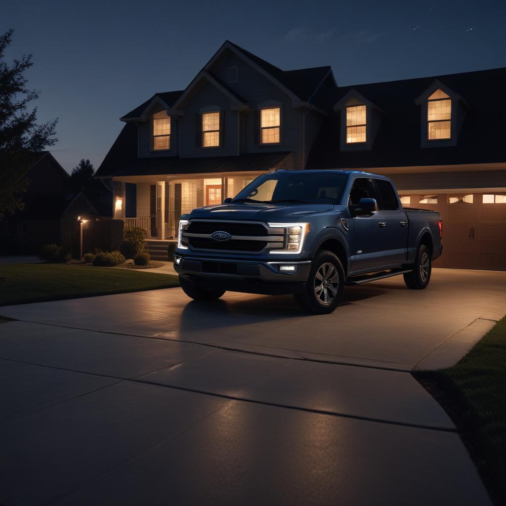 The F-150 Lightning serves as both a high performance truck and a mobile generator.