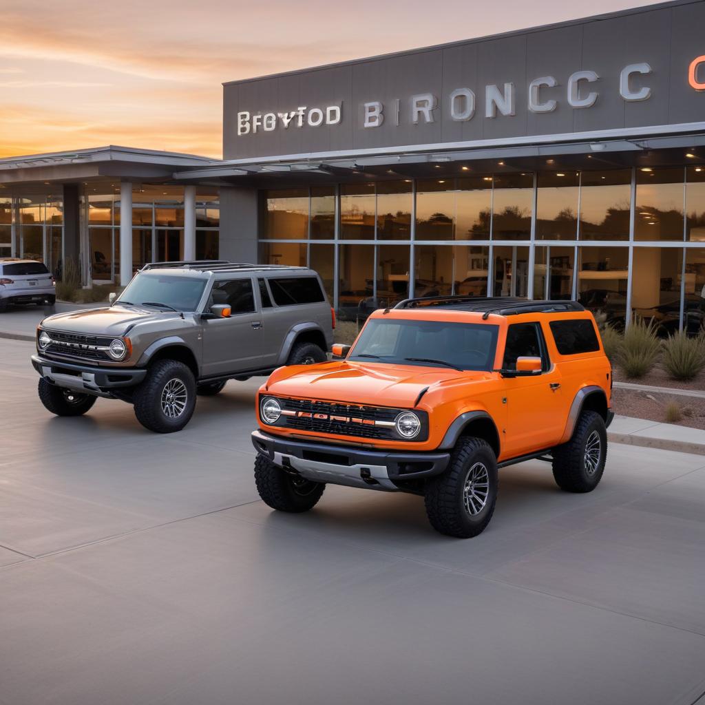 Deciding between leasing or buying a new Ford Bronco