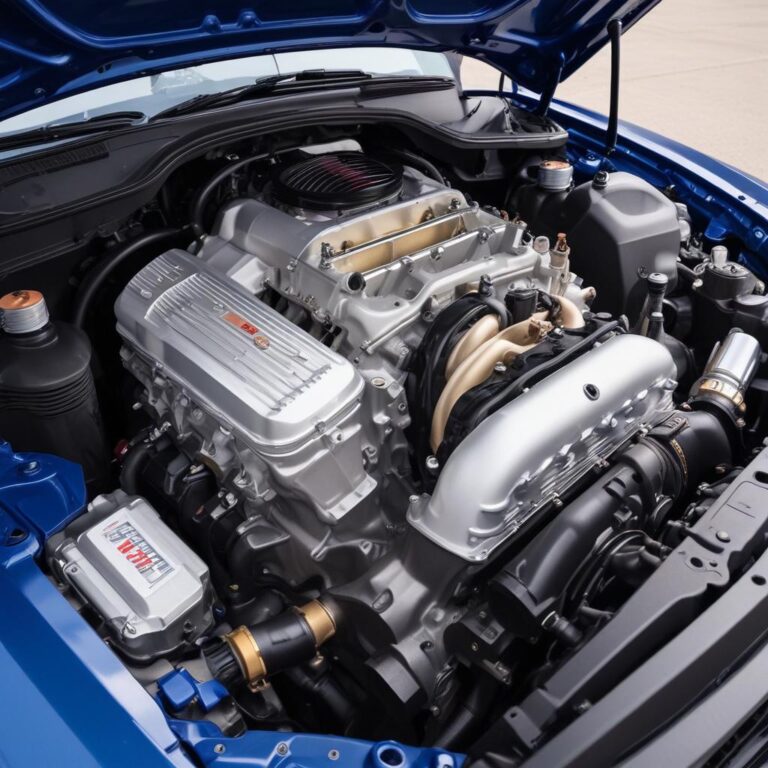 Checking for idle problems under the hood of a Ford