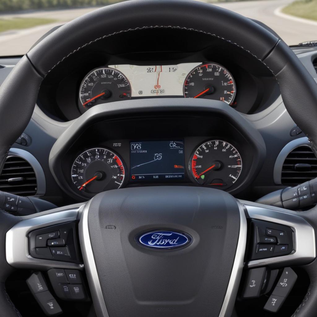Ford Lane Keeping System deactivating on the dashboard display