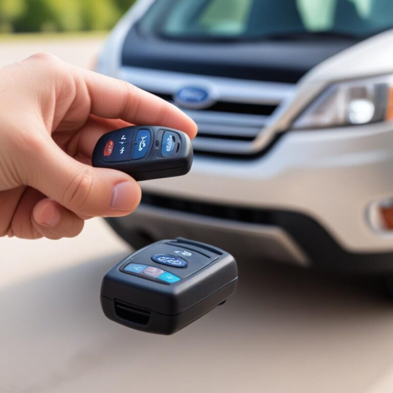 Using a Ford key fob to attempt a remote engine start