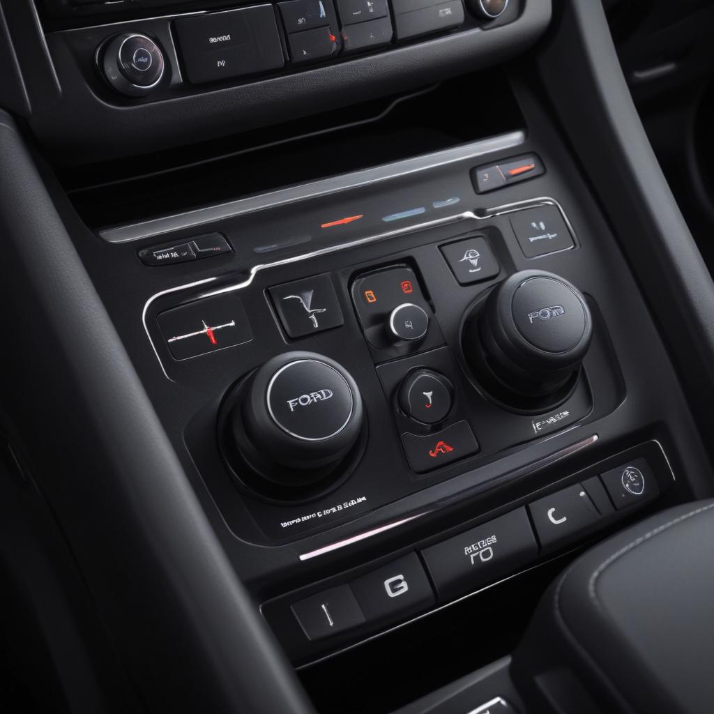Checking the heated seat controls in a Ford truck