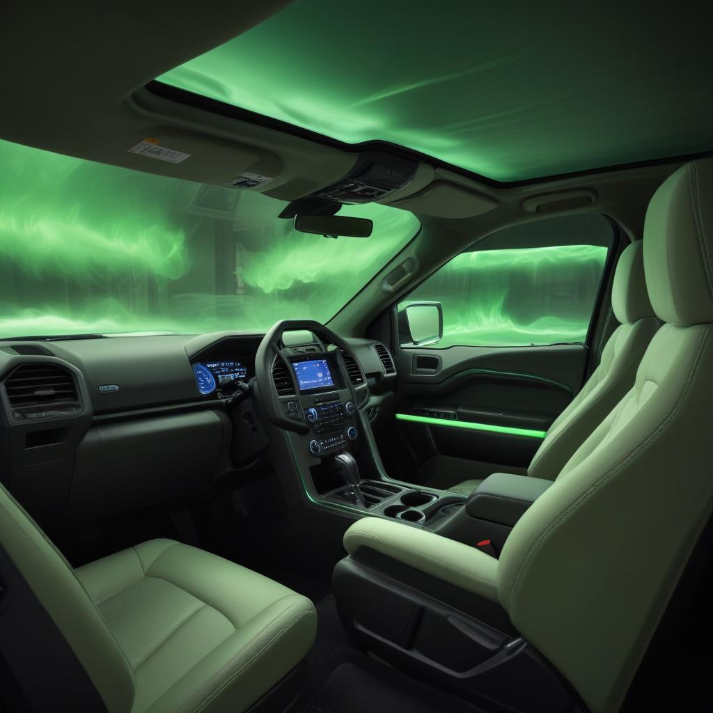 Investigating gasoline odors inside a Ford cabin
