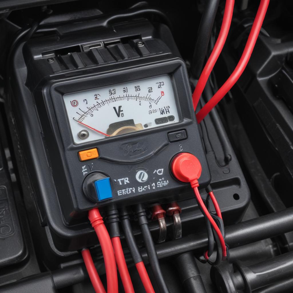 Testing a Ford battery to fix slow starting issues