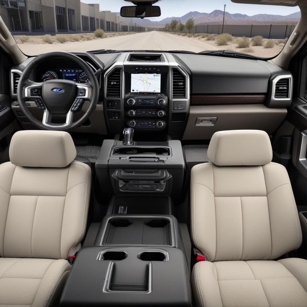 Tracking Ford's journey from functional truck interiors to high end luxury cabins.