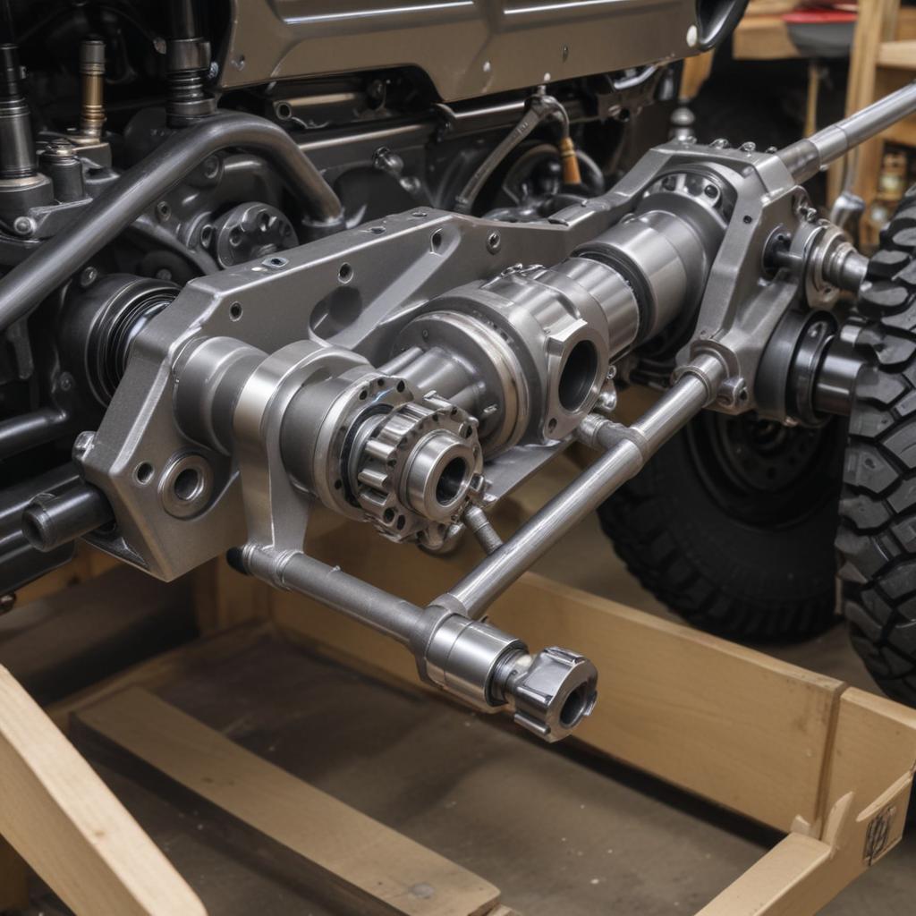 The Dana AdvanTEK axle system powering the Bronco Big Bend drivetrain