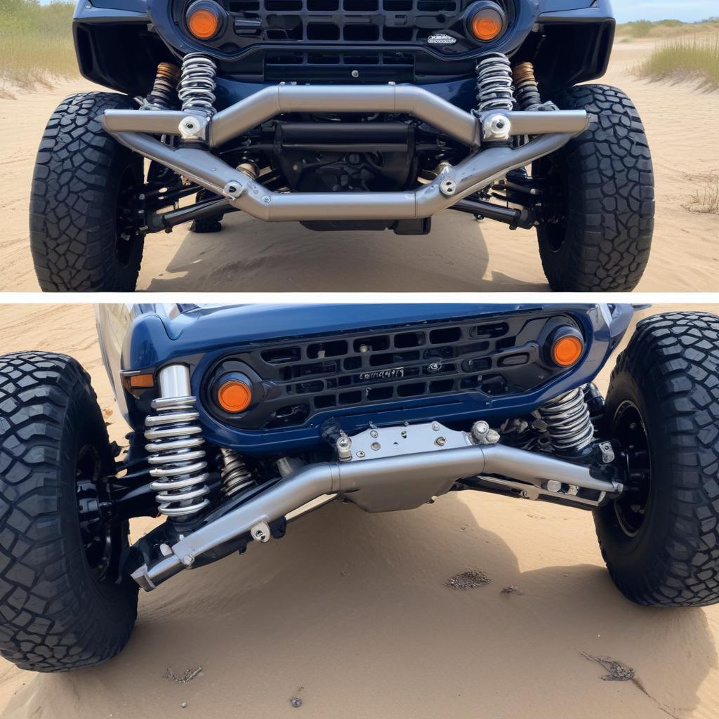 Comparing the sway-bar technology between Outer Banks and Badlands trims