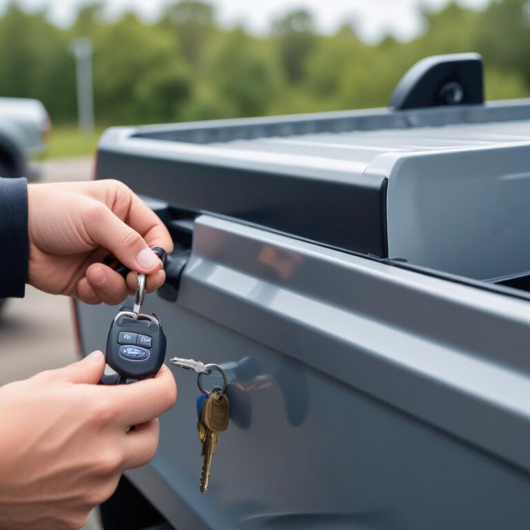 Enhancing the security of your Ford Ranger canopy storage