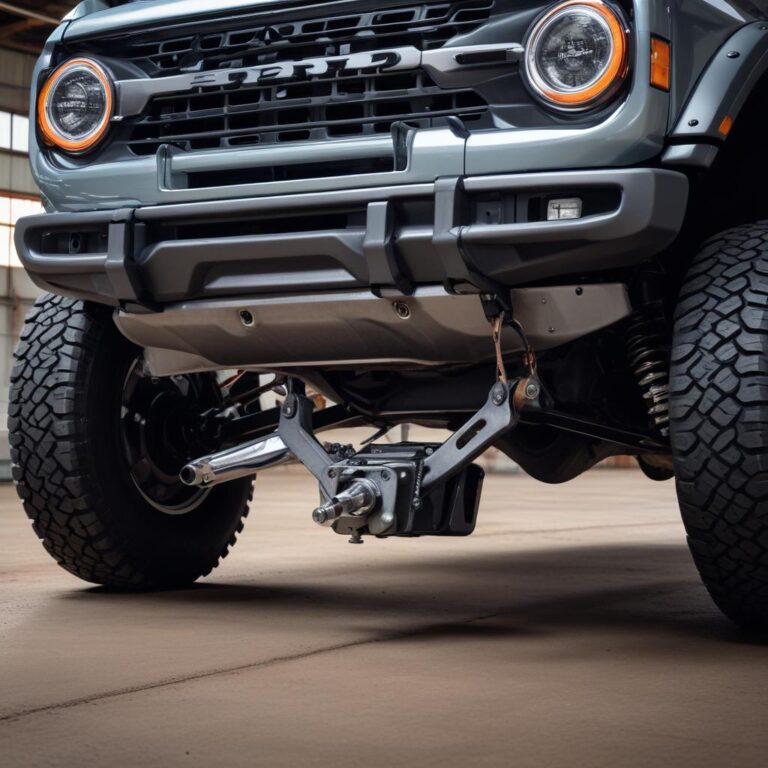 Ford Bronco towing and GAWR engineering details