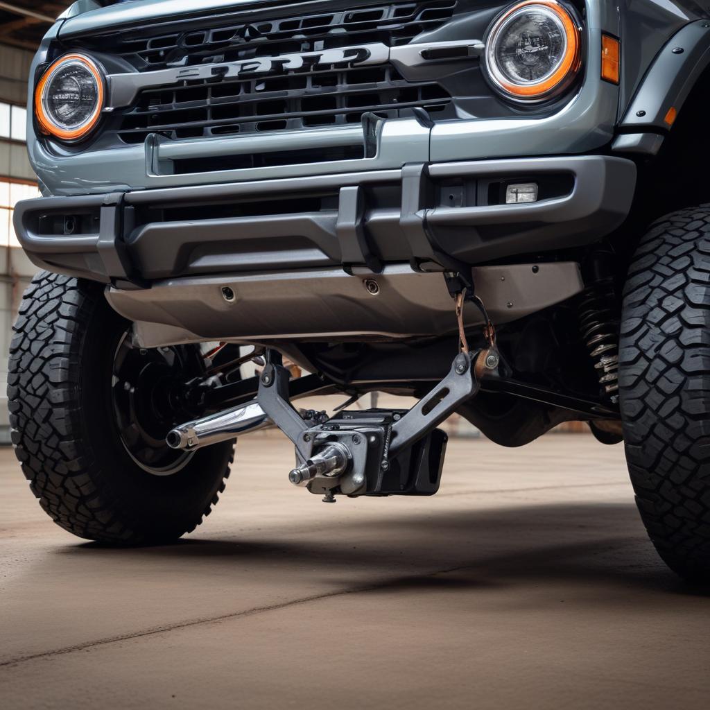 Ford Bronco towing and GAWR engineering details