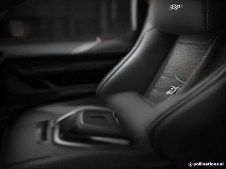 Electronic drift brake handle featured in the 2026 Mustang GT console.